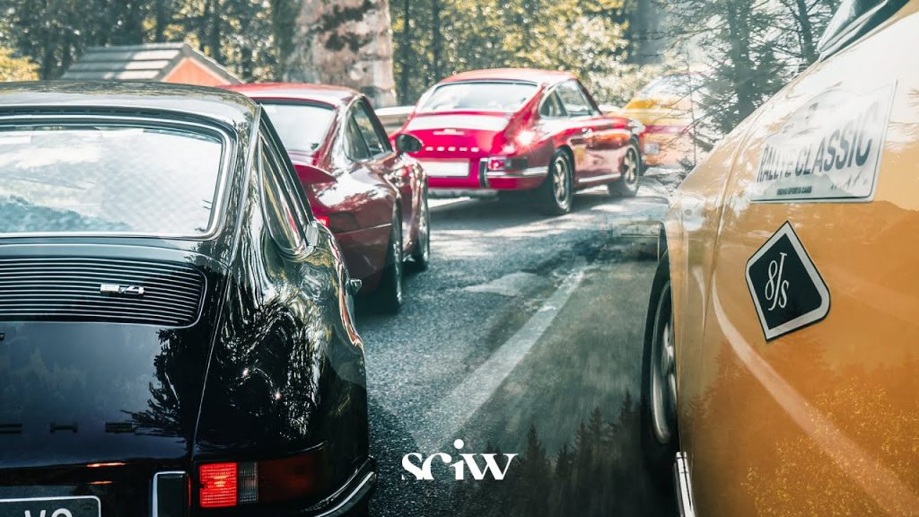 Tour du Mont-Banc en Porsche Classic